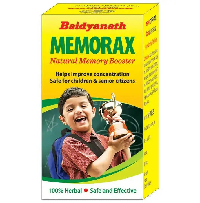 Baidyanath Kolkata Memorax Tablets - Mytrendzcart