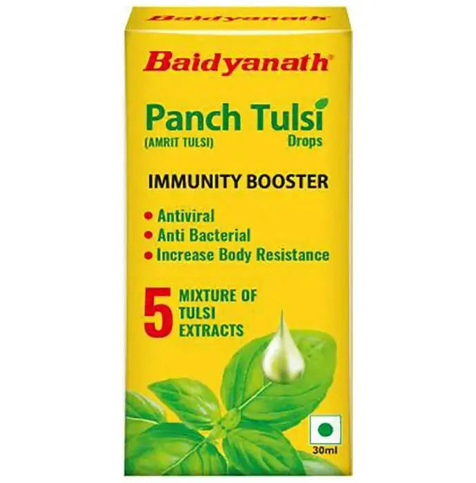 Baidyanath Kolkata Panch Tulsi (Amrit Tulsi) Drop - Mytrendzcart