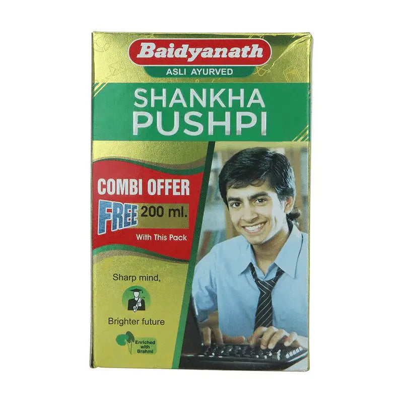 Baidyanath Shankhapushpi Sharbat - 450 ml -450 ml (200 ml Free) - Mytrendzcart