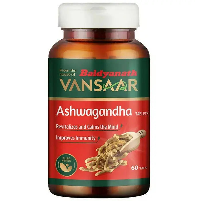 Baidyanath Vansaar Ashwagandha Tablets - Mytrendzcart