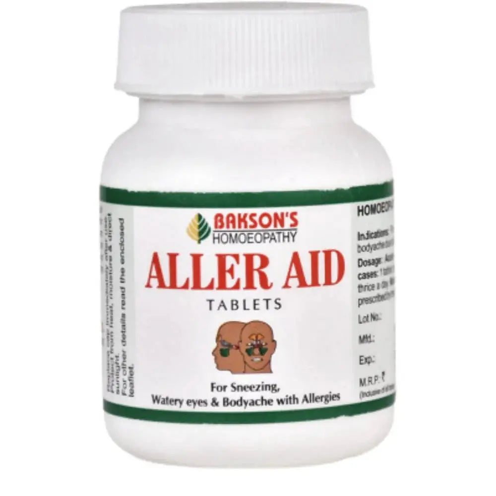 Bakson's Aller Aid Tablets -75 tabs - Mytrendzcart