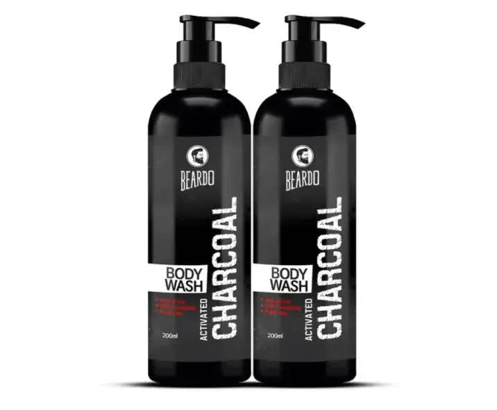 Beardo Activated Charcoal Body Wash -Pack of 1 - 200 ml - Mytrendzcart