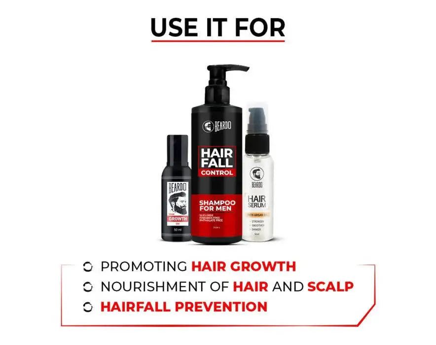 Beardo Hair fall control kit -Kit - Mytrendzcart