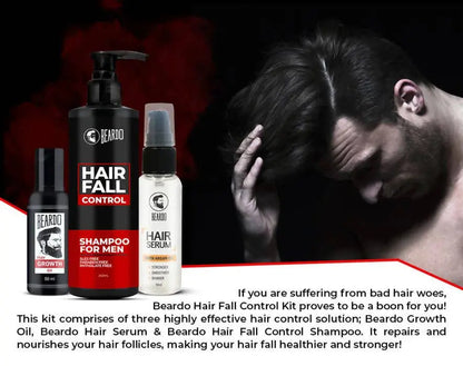 Beardo Hair fall control kit -Kit - Mytrendzcart