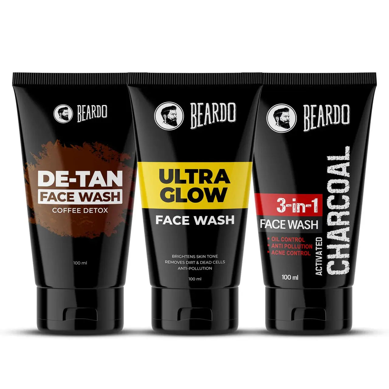 Beardo Ultimate Face wash Combo -Combo - Mytrendzcart