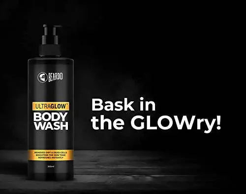 Beardo Ultra Glow Bodywash -Pack of 1 - 200 ml - Mytrendzcart