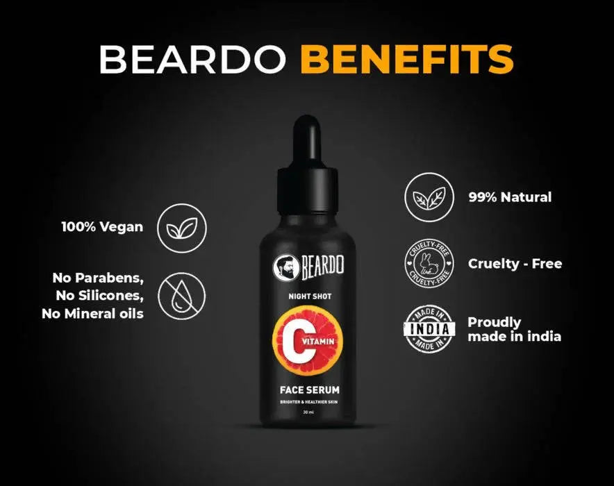 Beardo Vitamin C Skin Brightening Combo -Combo - Mytrendzcart