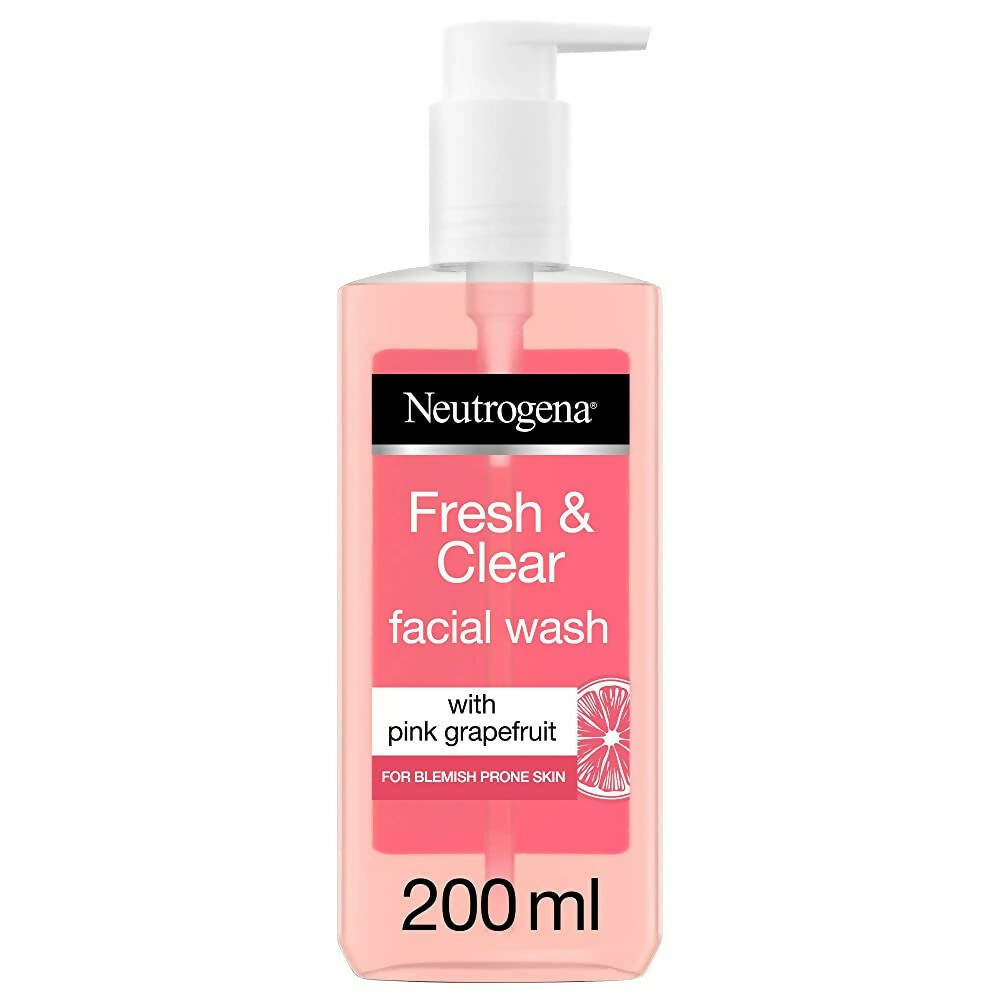 Neutrogena Visibly Pink Grapefruit Facial Wash - Mytrendzcart