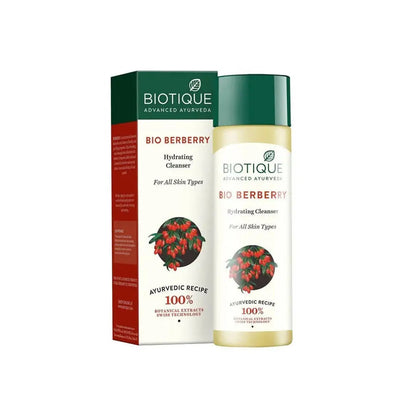 Biotique Advanced Ayurveda Bio Berberry Hydrating Cleanser -120 Ml - Mytrendzcart