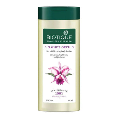 Biotique Advanced Ayurveda Bio White Orchid Skin Whitening Body Lotion -75 ml - Mytrendzcart