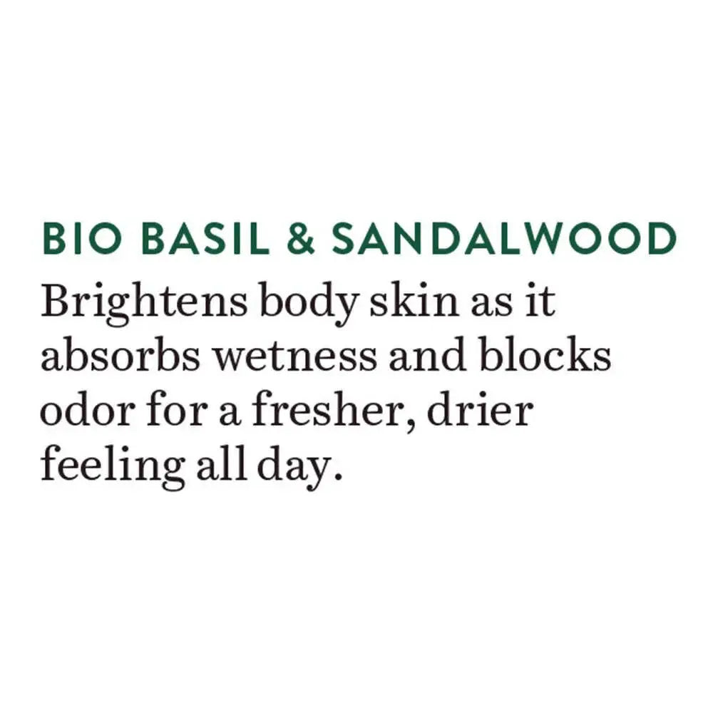 Biotique Basil & Sandalwood Refreshing Body Powder -150 gm - Mytrendzcart