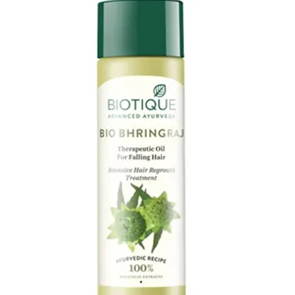 Biotique Bio Bhringraj Fresh Growth Therapeutic Oil For Falling Hair -100 ml - Pack of 1