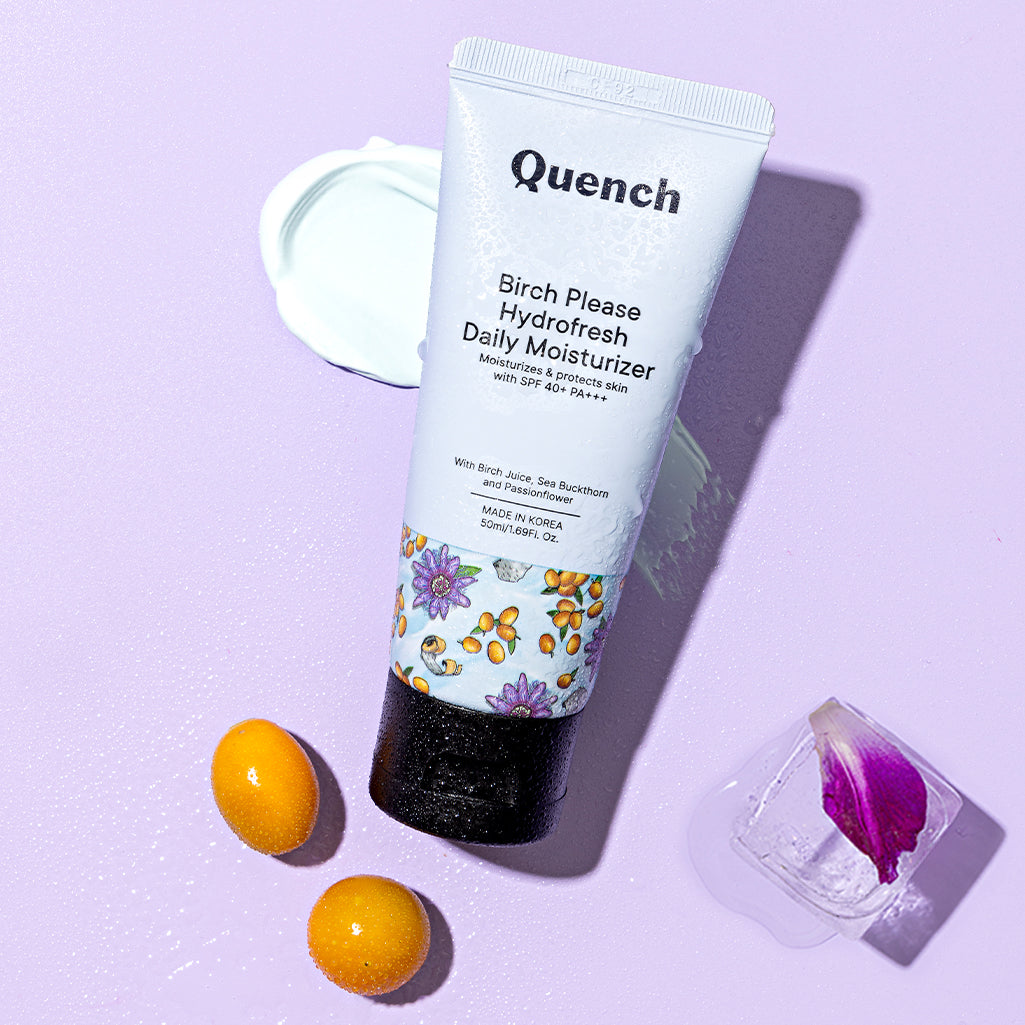 Quench Botanics Birch Please Hydro Fresh Daily Moisturizer With SPF 40+ PA++ - Korean Skincare - Mytrendzcart