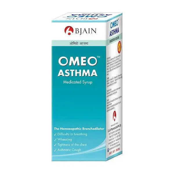 Bjain Homeopathy Omeo Asthma Syrup -60 ml - Mytrendzcart