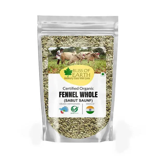 Bliss of earth Fennel Whole (Saunf) -200 gm - Mytrendzcart