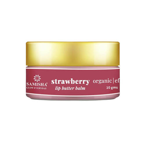 Samisha Organic Strawberry Lip Balm - Mytrendzcart
