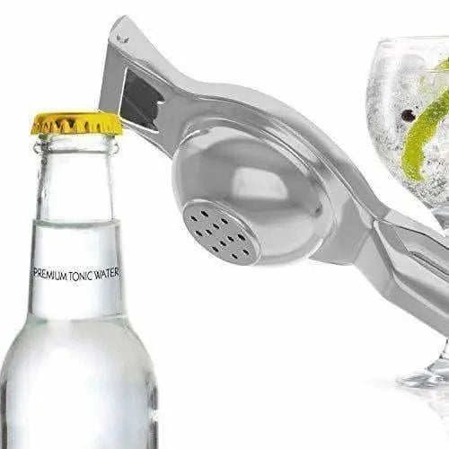 Stainless Steel Lemon Citrus Squeezer / Bottle Opener - Mytrendzcart