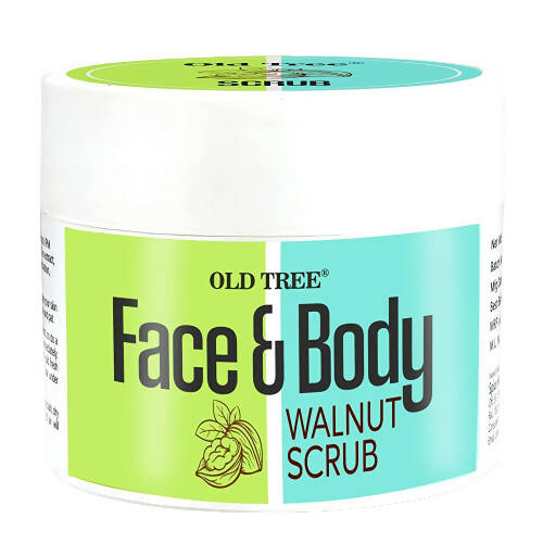 Old Tree Face & Body Walnut Scrub - Mytrendzcart