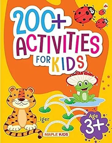 Brain Activity Book for Kids - 200+ Activities for Age 3+ Paperback – Picture Book - Mytrendzcart