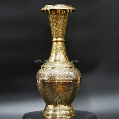 Brass Flower Vase: Embrace Timeless Beauty and Style - Mytrendzcart