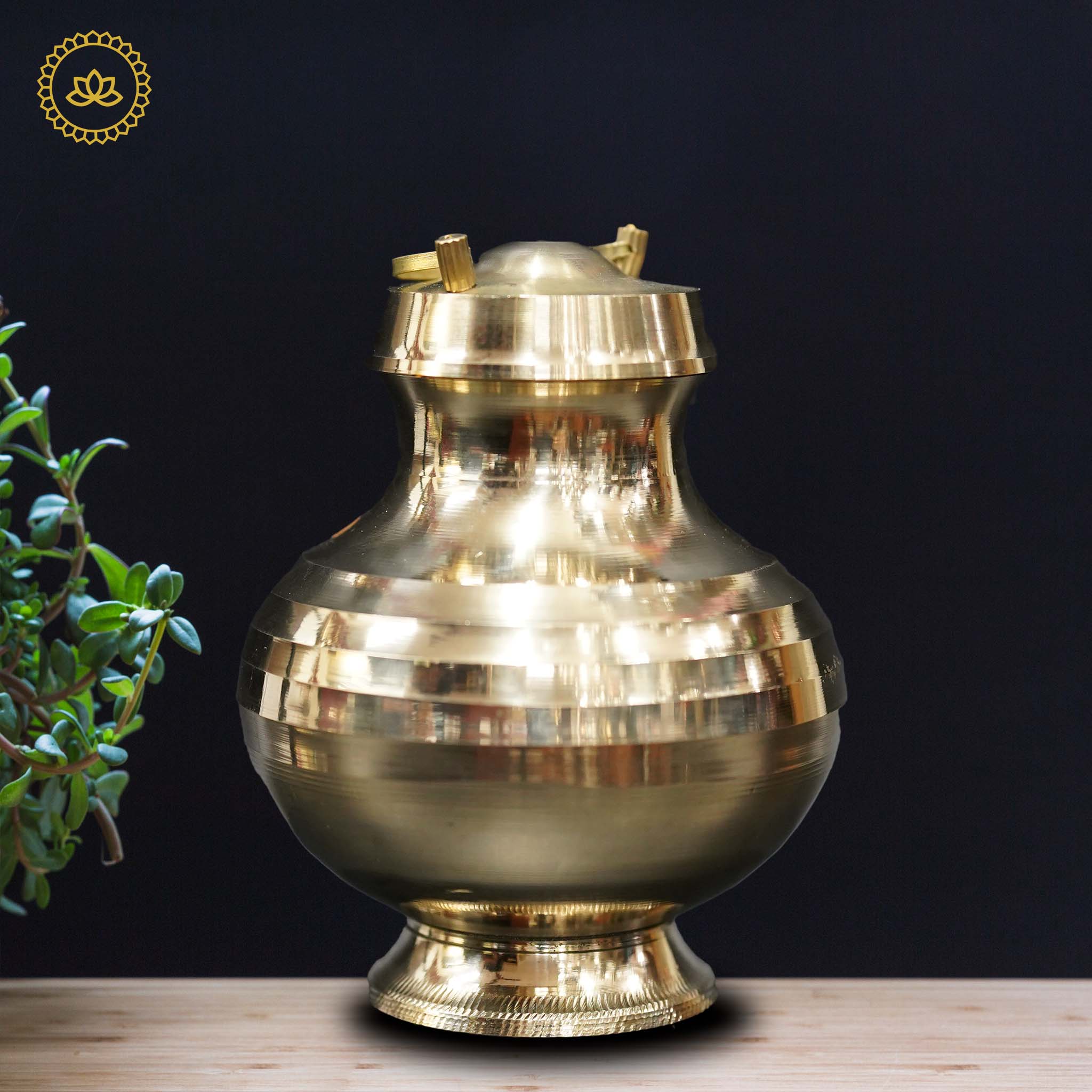 Brass Gangajali Lota Kalash: Embrace Divine Connections - Mytrendzcart