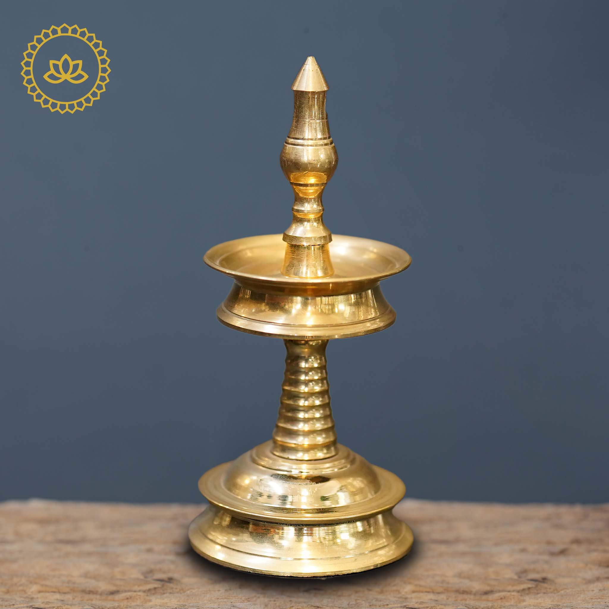 Brass Mangalore Diya - Mytrendzcart