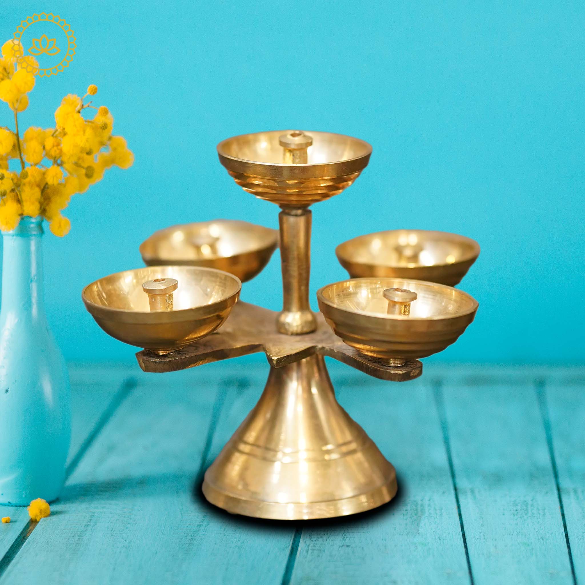 Brass Puncha Diya - Mytrendzcart