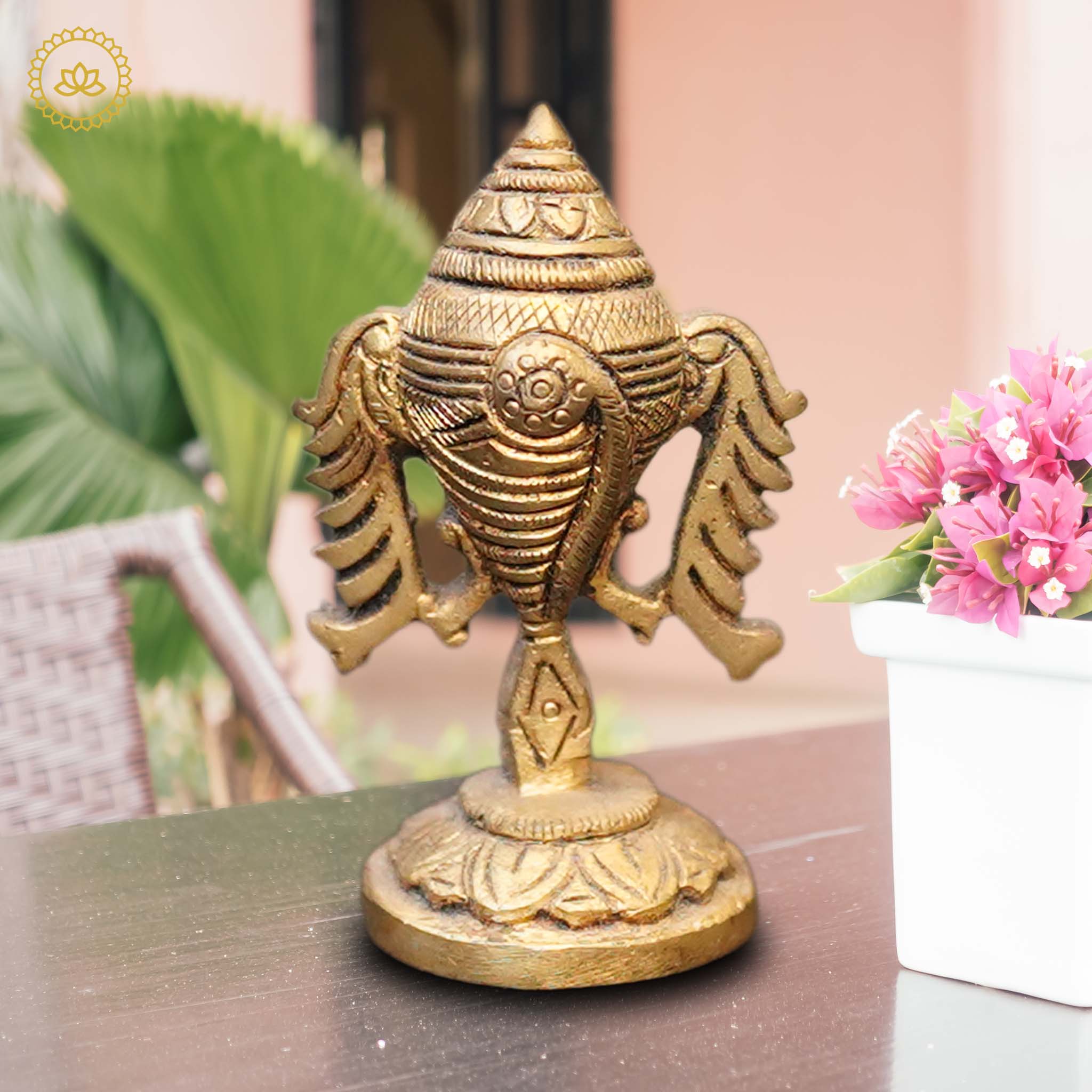 Brass Shankh - Mytrendzcart