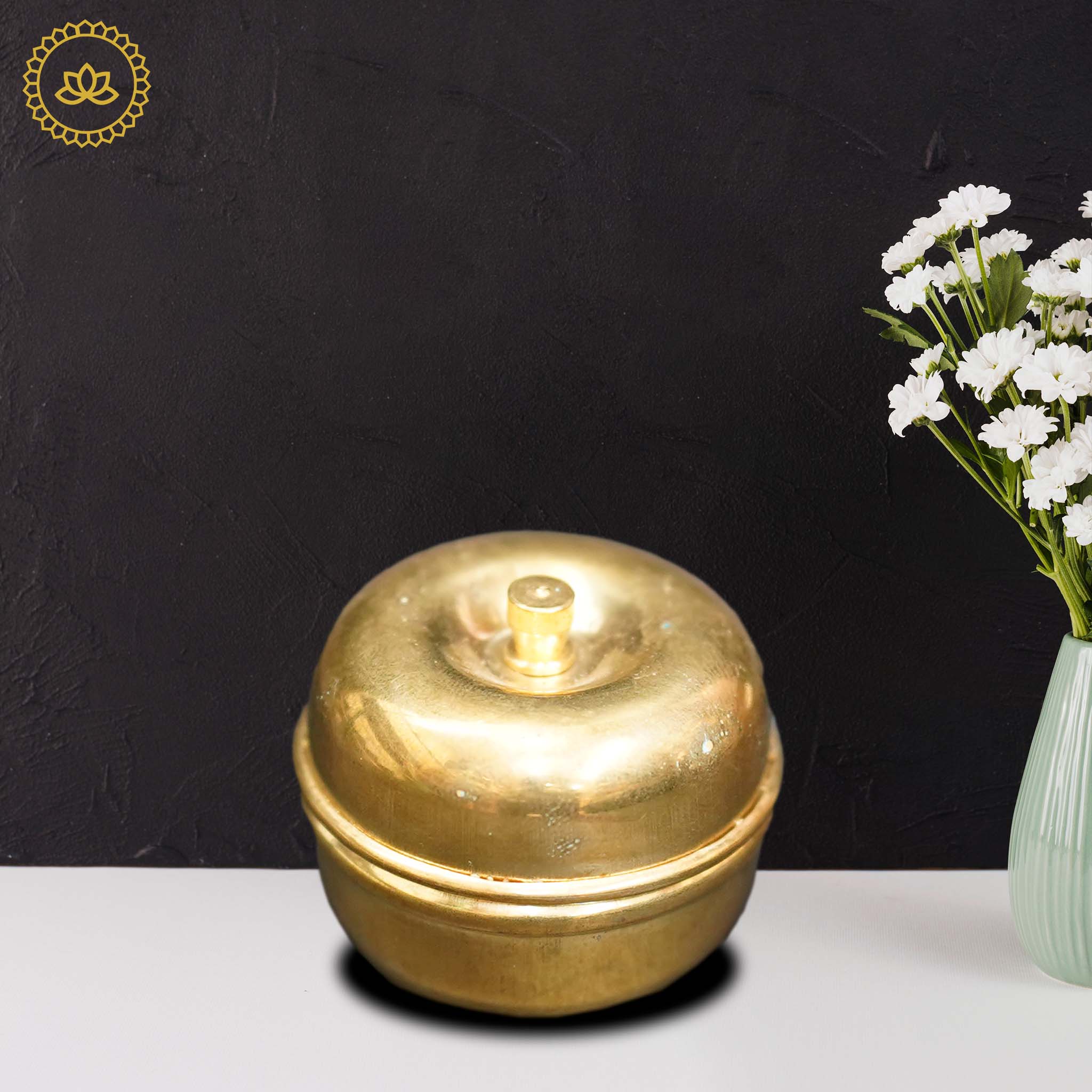 Brass Sindoor Box - Mytrendzcart