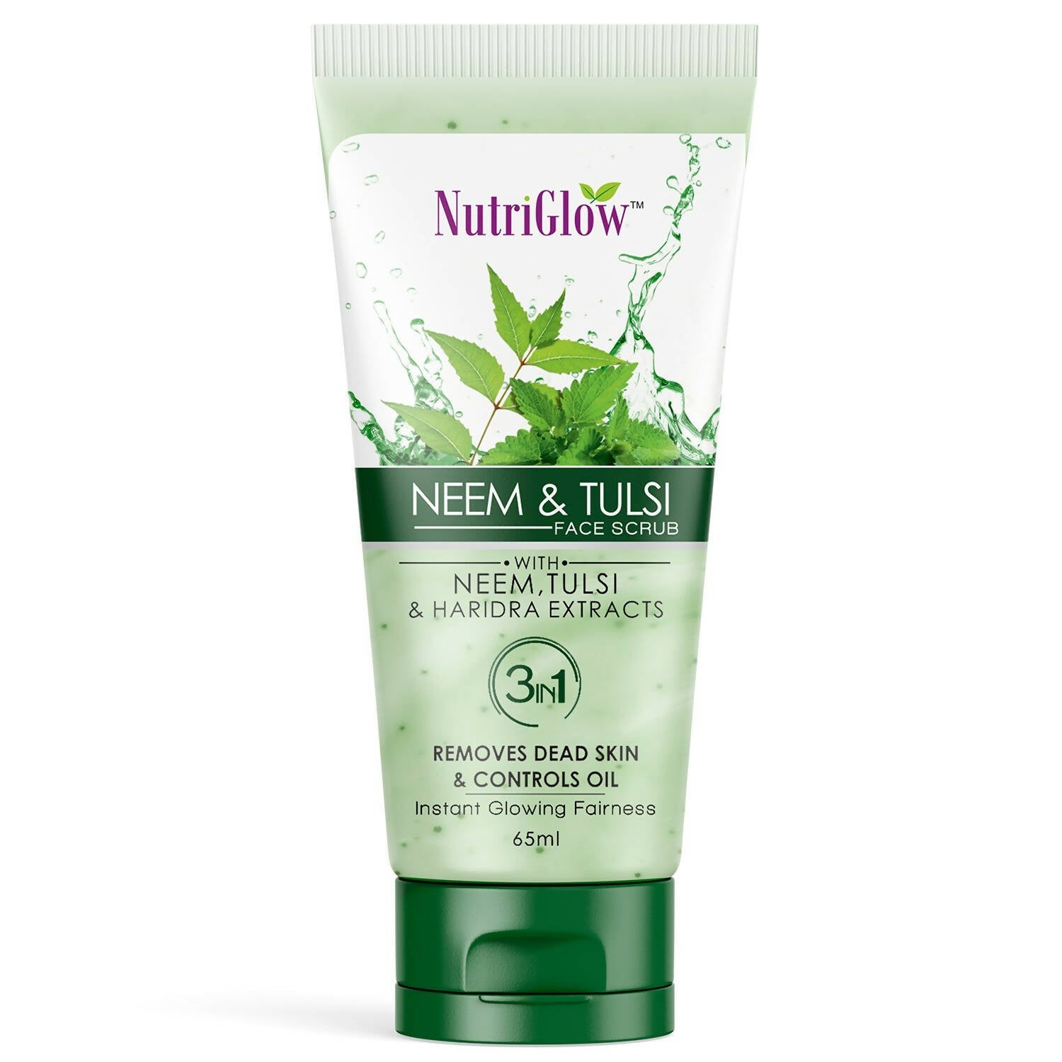 NutriGlow Neem & Tulsi Face Scrub - Mytrendzcart