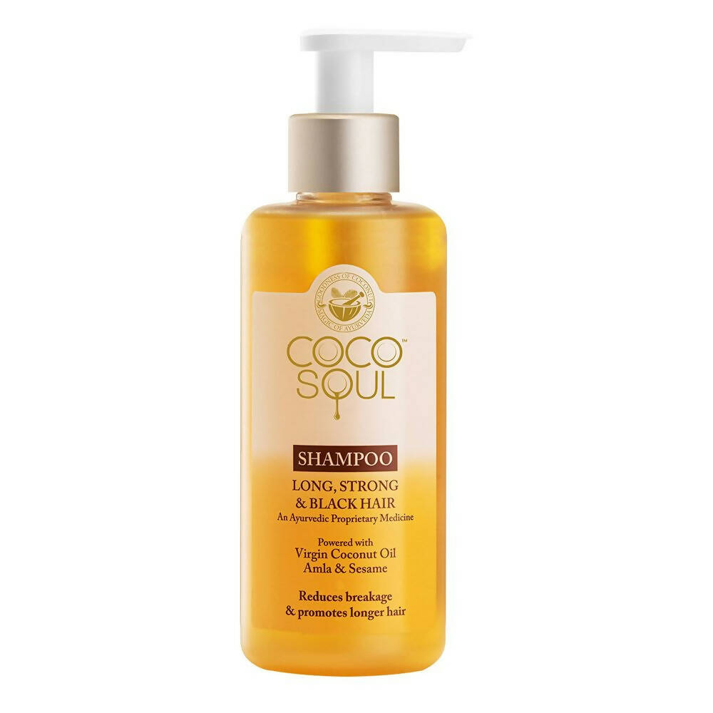 Coco Soul Long, Strong & Black Shampoo - Mytrendzcart