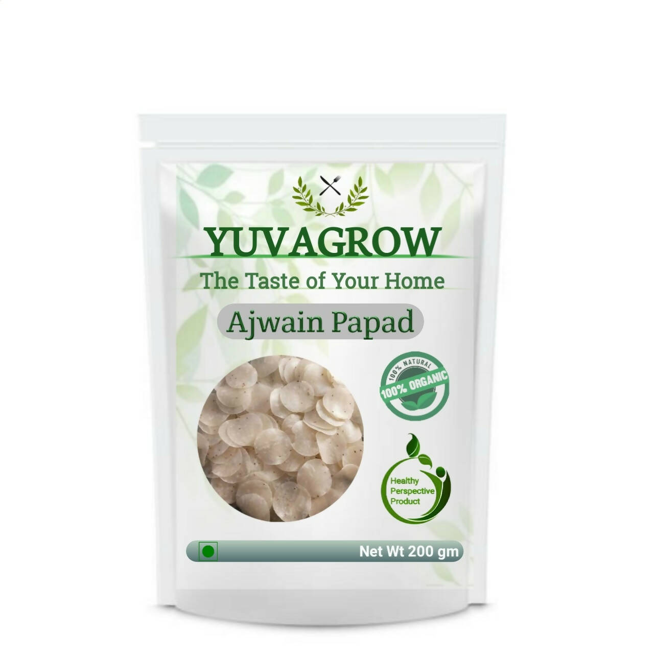 Yuvagrow Ajwain Papad - Mytrendzcart