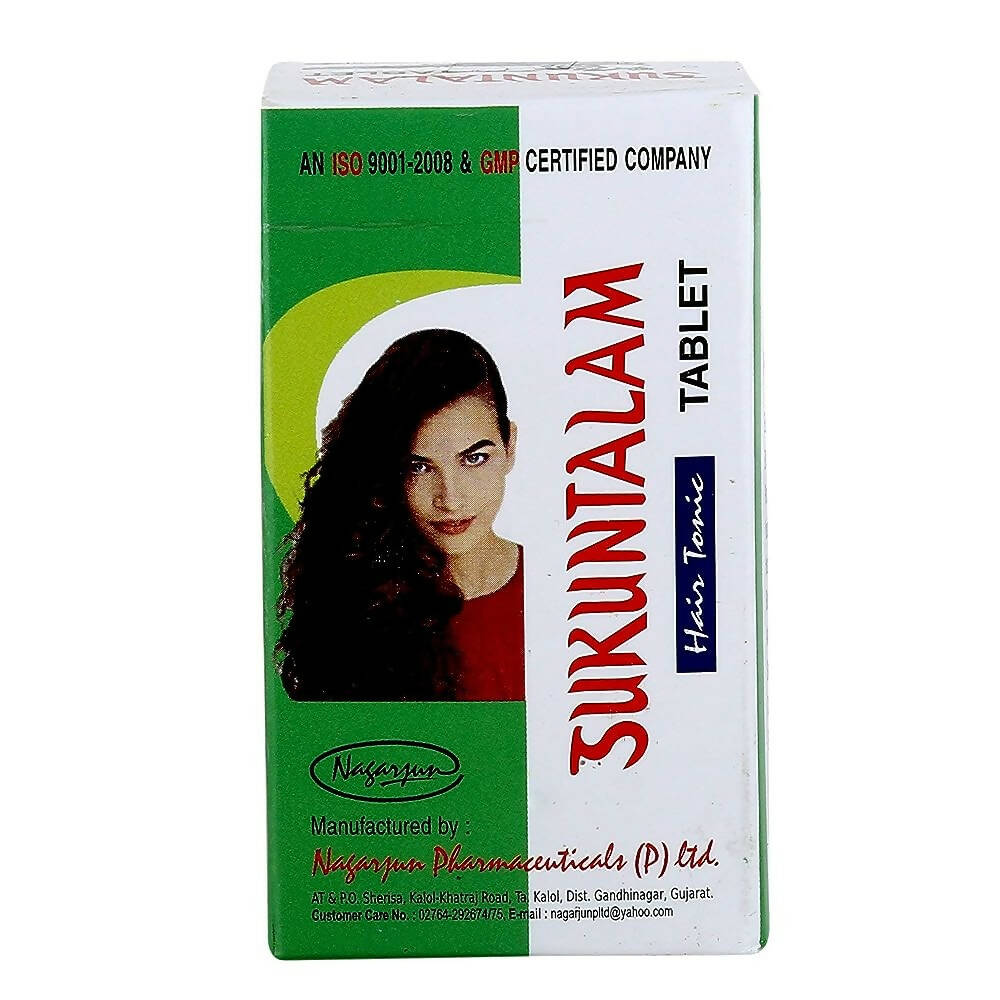 Nagarjun Sukuntalam Hair Tonic Tablets - Mytrendzcart