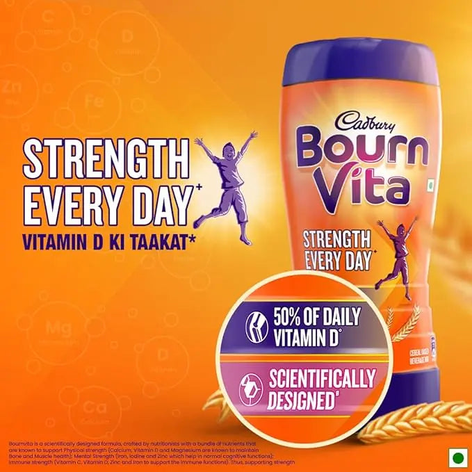 Cadbury Bournvita Chocolate Nutrition Drink, 2 kg - Mytrendzcart