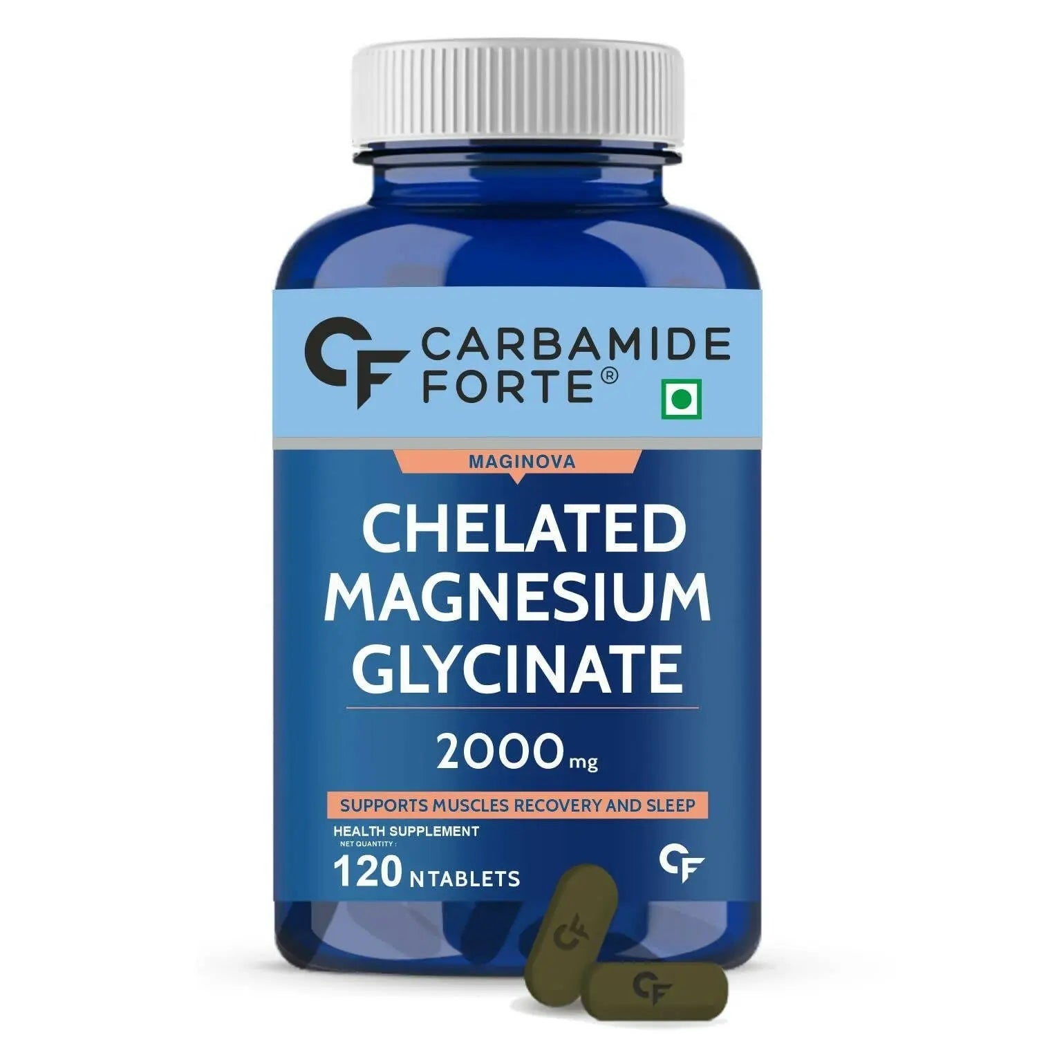 Carbamide Forte Chelated Magnesium Glycinate Tablets - Mytrendzcart