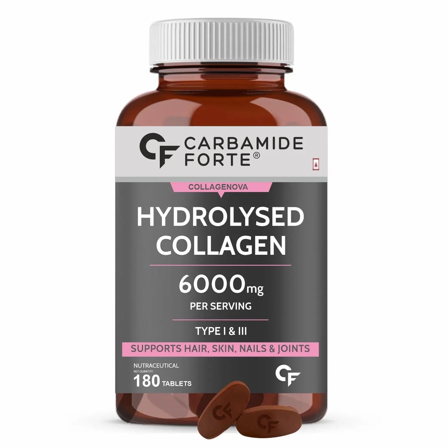 Carbamide Forte Hydrolyzed Collagen Peptides Tablets - Mytrendzcart