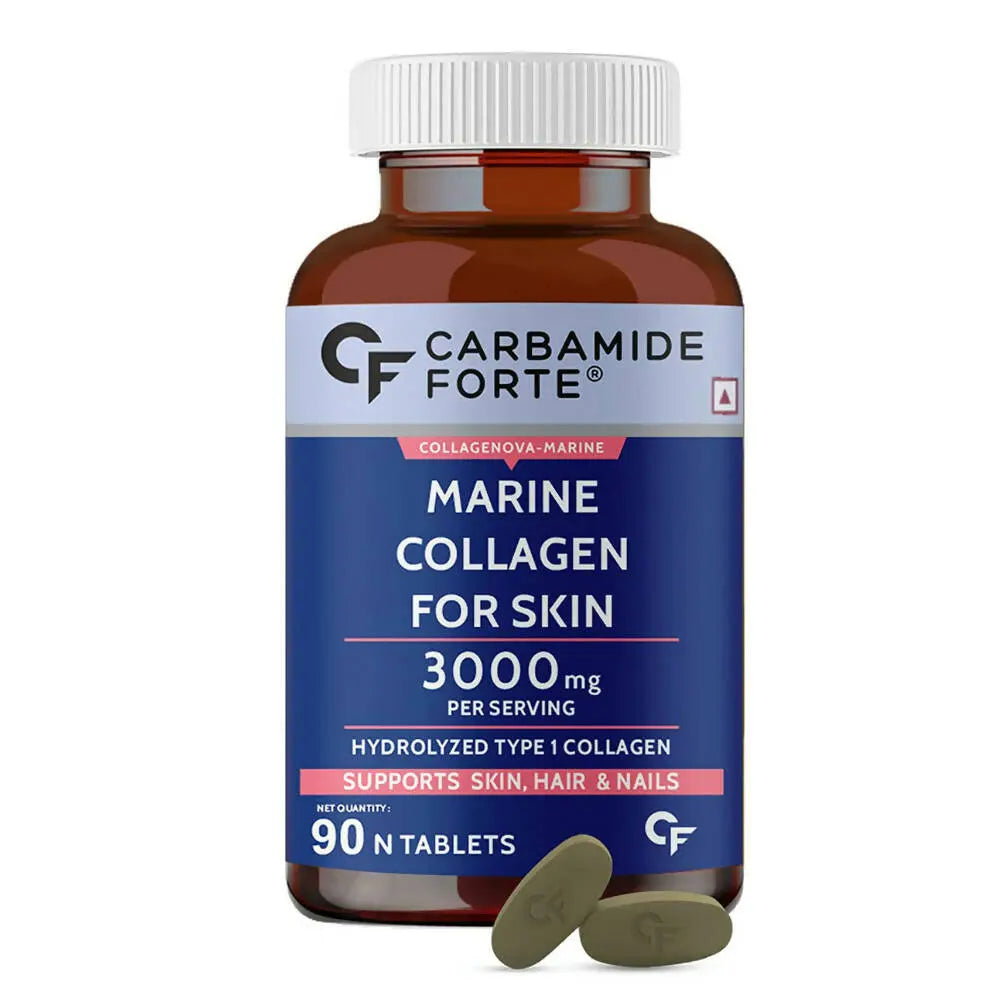 Carbamide Forte Hydrolyzed Marine Collagen Tablets - Mytrendzcart