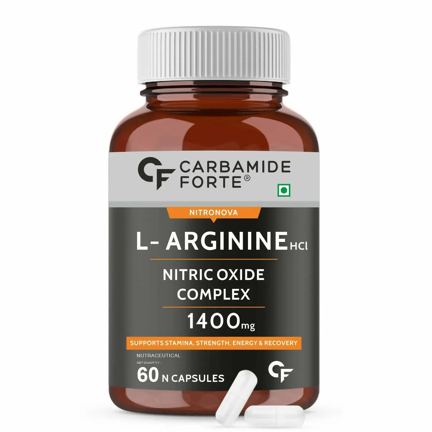 Carbamide Forte L-Arginine with Nitric Oxide Capsules - Mytrendzcart