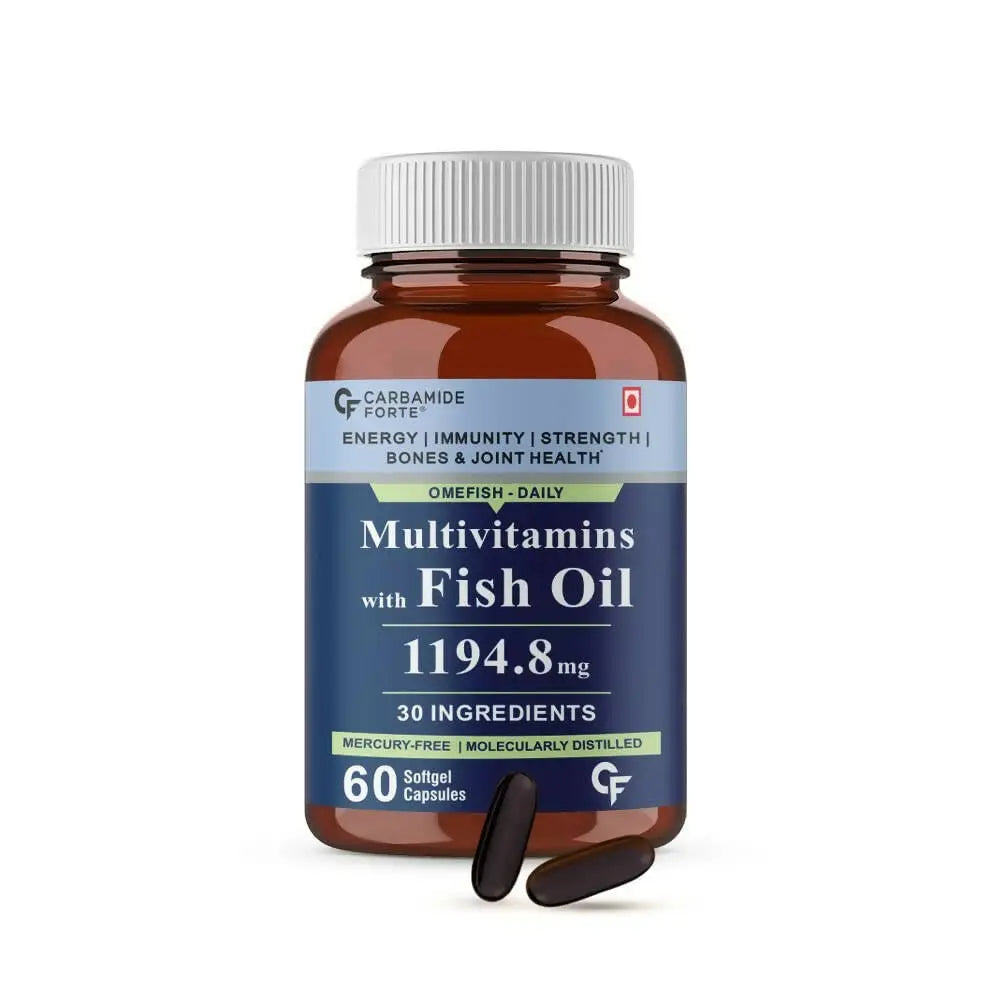 Carbamide Forte Multivitamin with Fish Oil Capsules - Mytrendzcart