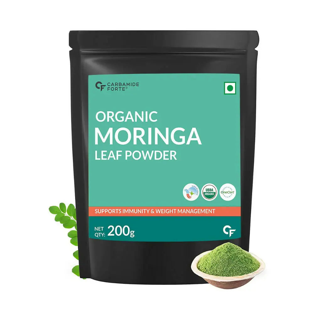 Carbamide Forte Organic Moringa Leaf Powder - Mytrendzcart