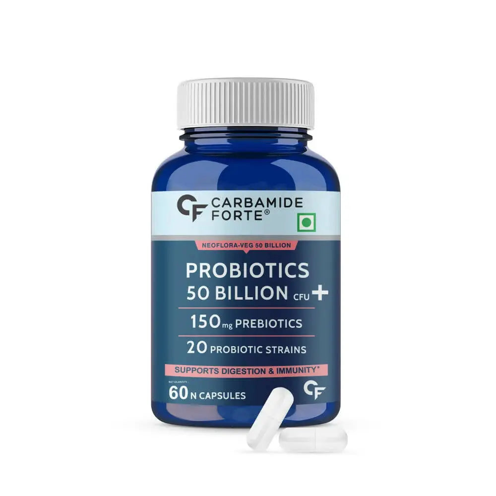 Carbamide Forte Probiotics 50 Billion Capsules - Mytrendzcart