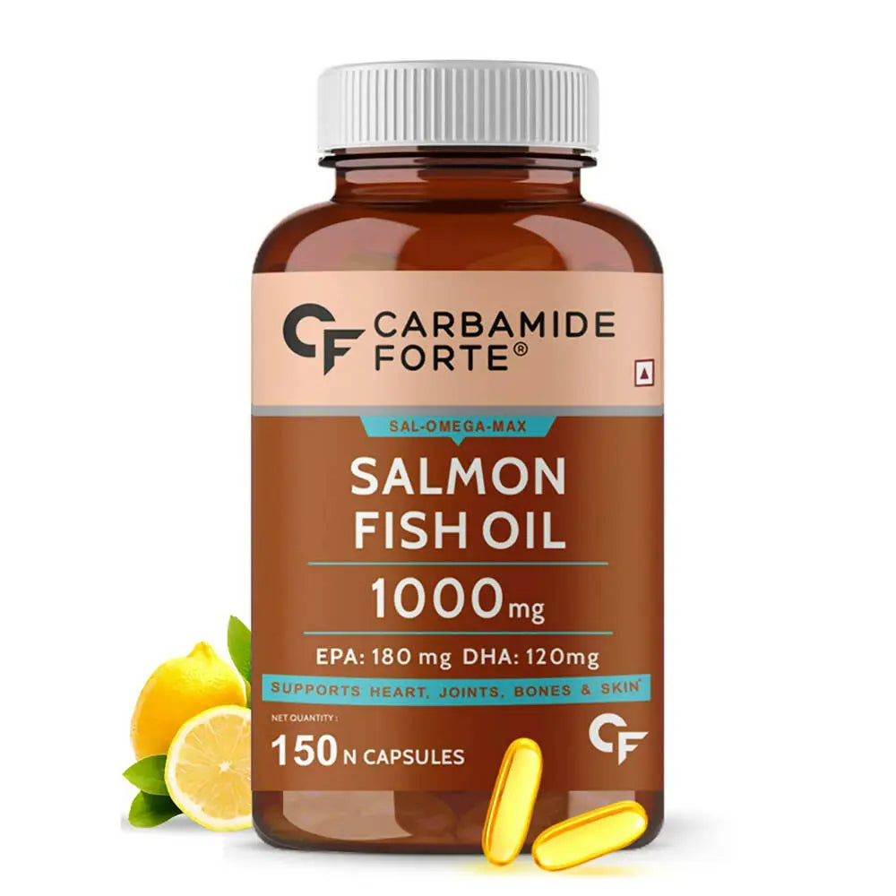 Carbamide Forte Salmon Fish Oil Omega 3 Capsules - Mytrendzcart