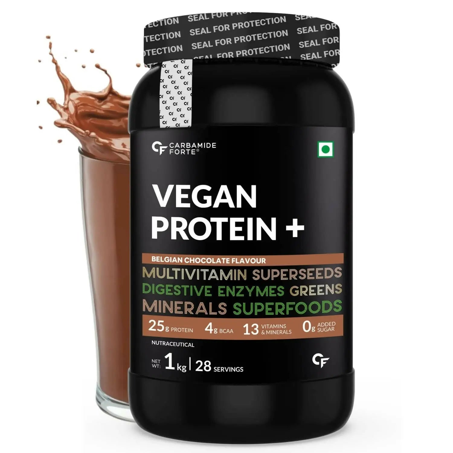 Carbamide Forte Vegan Protein+ Powder - Mytrendzcart