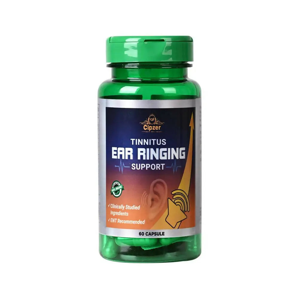 Cipzer Tinnitus Ear Ringing Support Capsules - Mytrendzcart