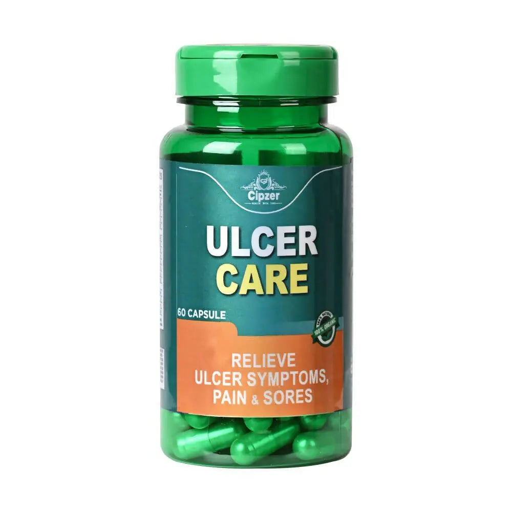 Cipzer Ulcer Care Capsules - Mytrendzcart