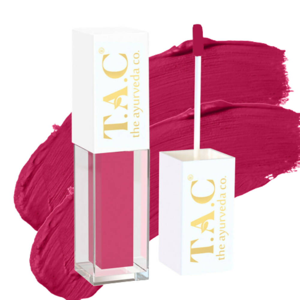 TAC - The Ayurveda Co. Liquid Matte Cosmic Pink Lipstick - Mytrendzcart