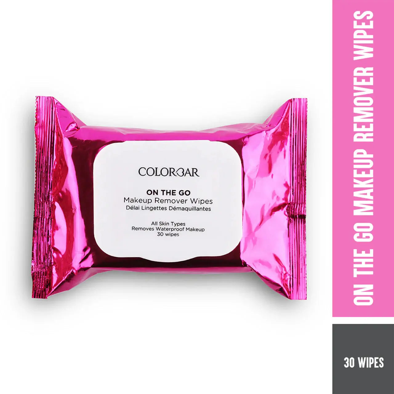 Colorbar Remover Wipes New On The Go Makeup Remover Wipes -30 wipes - Mytrendzcart