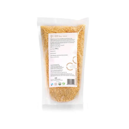 Conscious Food Yellow Lentil Mung Dal -500 gm - Mytrendzcart