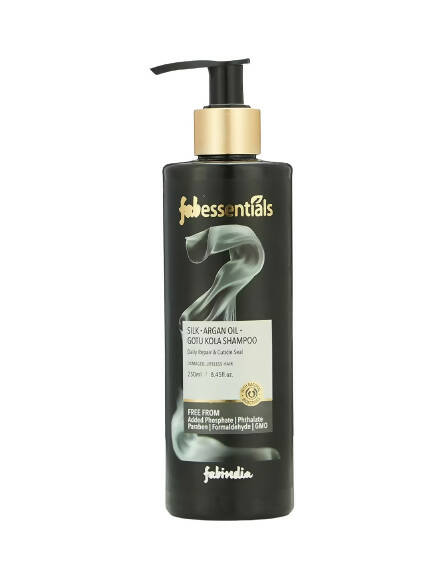 Fabessentials Silk Argan Oil Gotu Kola Shampoo - Mytrendzcart