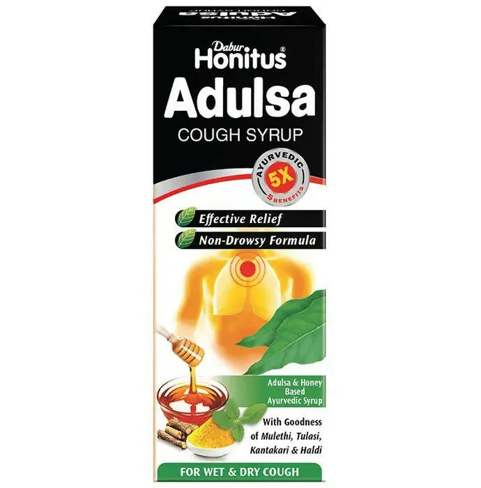 Dabur Honitus Adulsa Cough Syrup - Mytrendzcart